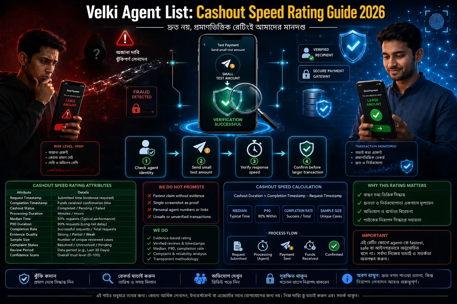 Cashout Speed Rating কীভাবে যাচাই করি