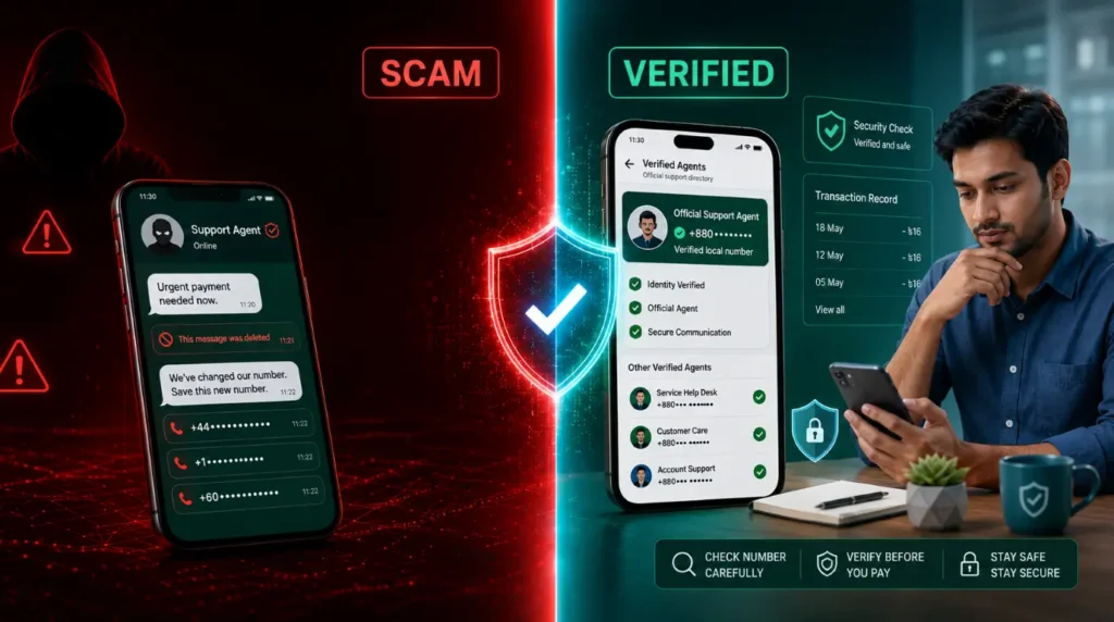 Fake Velki Agent WhatsApp Number Patterns