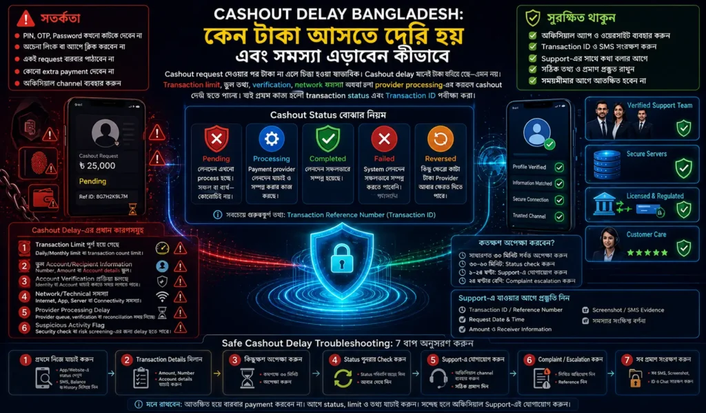 Cashout Delay Bangladesh